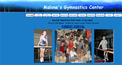Desktop Screenshot of malonesgym.com